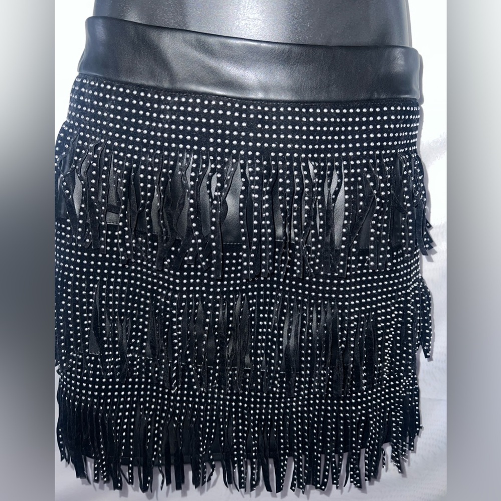 Brand New Faux Leather Skirt